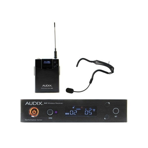 Audix AP41 HT2 - R41 Alıcı, B60, HT2 Headset Tipi Kablosuz Mikrofon Seti