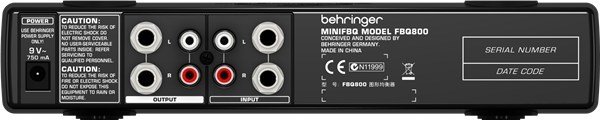 Behringer MINIFBQ FBQ800 Ekolayzer