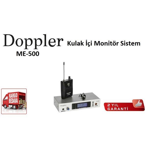 Doppler ME-500 Kulak İçi Monitör Sistem