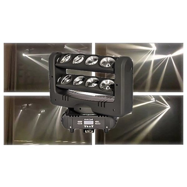 Eclips SCORPION W - 8x12W Creed Led Beyaz Efekt Işık