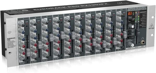 Behringer RX1202FX V2 Efektli 12 Kanal Rack Tipi Mikser