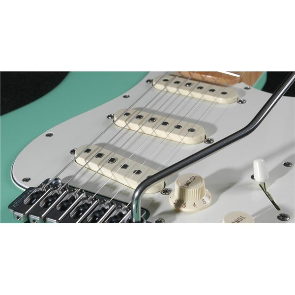 Fender Jeff Beck Surf Green Stratocaster Rosewood Fingerboard Elektro Gitar