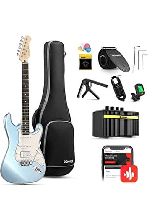 Donner DST 152 RSET Elektro Gitar Seti