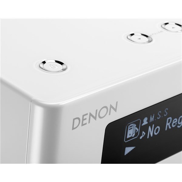 Denon CEOL Piccolo N4 (Beyaz) AirPlay ve Spotify için Wi-Fi Müzik Sistemi