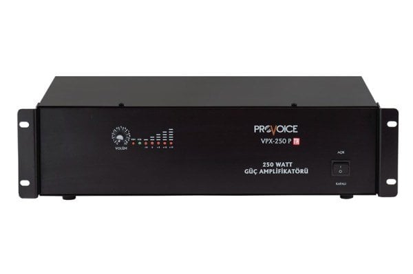 Provoice VPX-250P TR 250 Watt Trafolu Power Amplifikatör