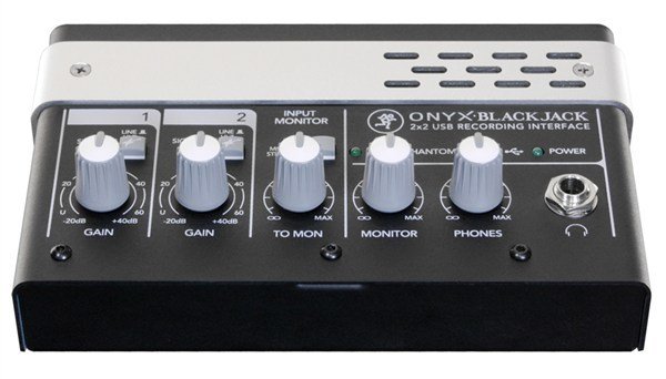 Mackie Onyx Blackjack 2x2 USB Recording Interface