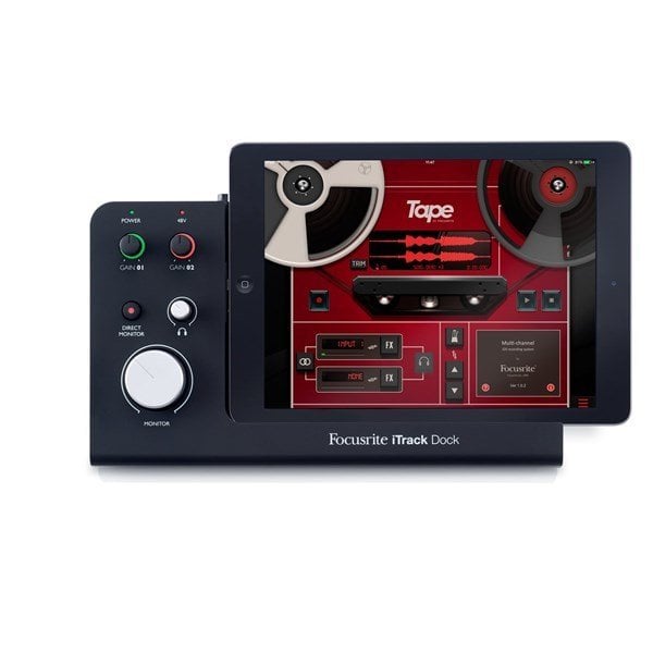 Focusrite iTrack Dock iPAD Uyumlu Stüdyo Kalitesinde Ses Kaydedici