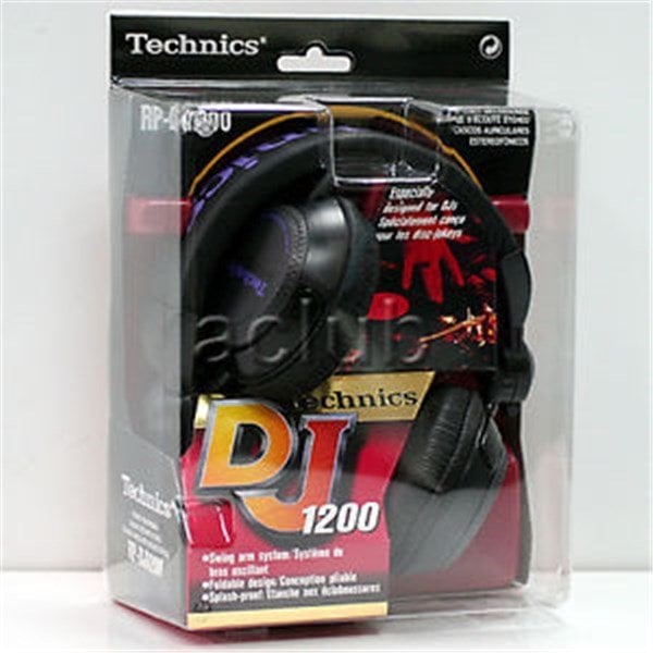 Technics RP-DJ1200E-K Profesyonel Dj Kulaklık ( Siyah )