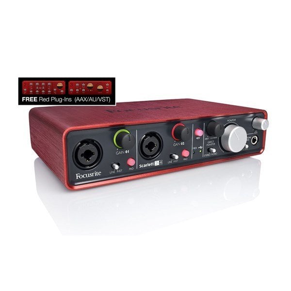 Focusrite Scarlett 2i4 USB 2 Kanallı 4 Çıkışlı Ses Kartı