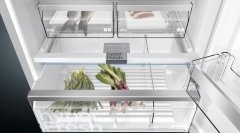 Siemens iQ500 Üstten Donduruculu Buzdolabı 186 x 75 cm Kolay temizlenebilir Inox KD76NAIF0N