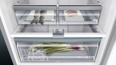 Siemens iQ500 Alttan Donduruculu Buzdolabı 186 x 75 cm Kolay temizlenebilir Inox KG76NAIF0N