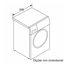 Siemens iQ300 Çamaşır Makinesi 9 kg 1000 dev./dak. WG41A1X0TR