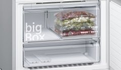 Siemens iQ500 Alttan Donduruculu Buzdolabı 187 x 86 cm Kolay temizlenebilir Inox KG86NHIF0N