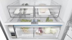 Siemens iQ700 Alttan Donduruculu Buzdolabı 186 x 75 cm Kolay temizlenebilir Inox KG76APIF0N