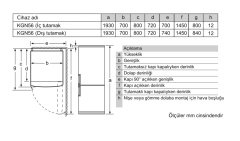 Siemens iQ500 Alttan Donduruculu Buzdolabı 193 x 70 cm Beyaz KG56NLWF0N