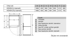 Siemens iQ100 Alttan Donduruculu Buzdolabı 186 x 60 cm Inox görünümlü KG36NNLE0N