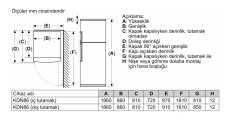 Siemens iQ500 Üstten Donduruculu Buzdolabı 186 x 86 cm Kolay temizlenebilir Inox KD86NAIF0N