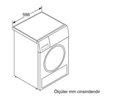 Siemens iQ500 Isı Pompalı Kurutma Makinesi 9 kg WT7WH460TR