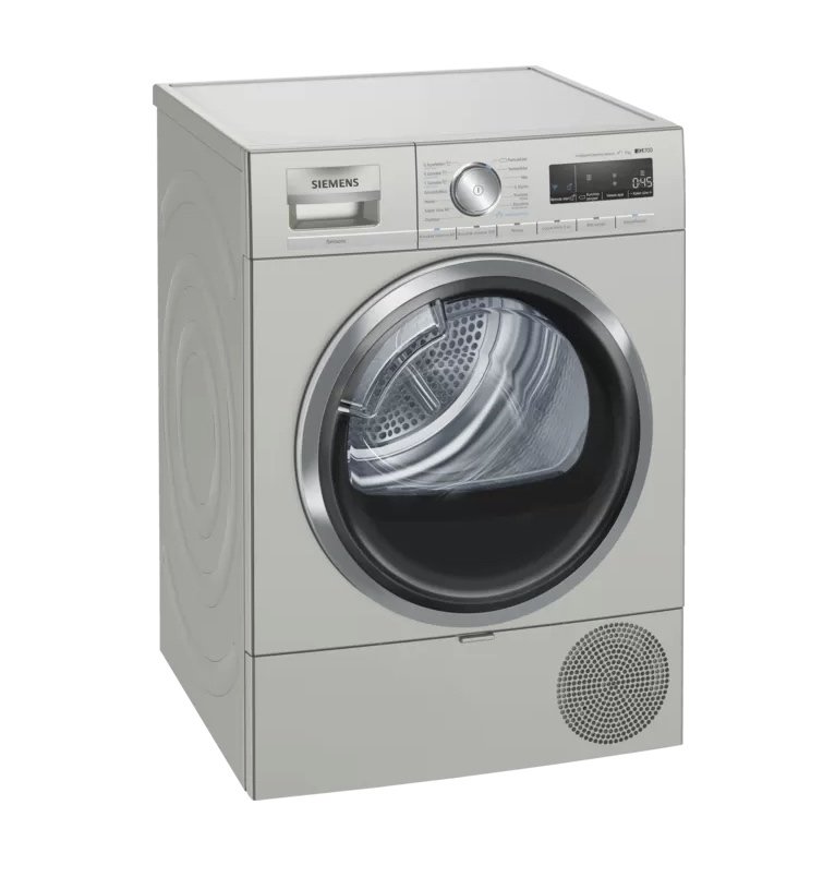 Siemens iQ700 Isı Pompalı Kurutma Makinesi 9 kg silver WT47XK8XTR