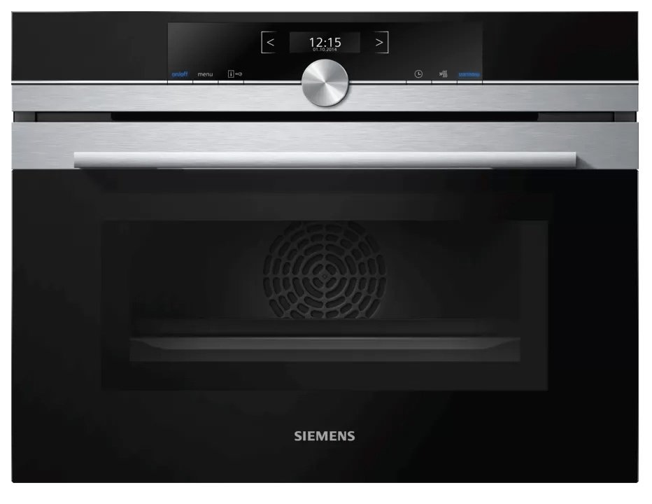 Siemens iQ700 Mikrodalga Fonksiyonlu Kompakt Ankastre Fırın 60 x 45 cm paslanmaz çelik CM633GBS1