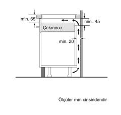 Siemens iQ100 İndüksiyonlu Ocak 60 cm siyah EU611BEB1E