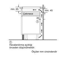 Siemens iQ300 İndüksiyonlu Ocak 90 cm siyah EH975LVC1E