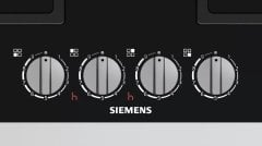Siemens iQ700 Gazlı Ocak 60 cm cam seramik, siyah ER6A6PD70