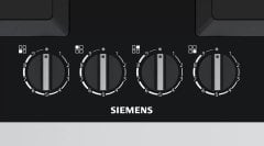 Siemens iQ500 Gazlı Ocak 60 cm sert cam, siyah EP6A6PB20