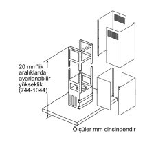 Siemens iQ300 Ada Tipi Davlumbaz 90 cm paslanmaz çelik LF97BBM50