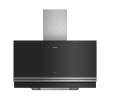Siemens iQ700 Duvar Tipi Davlumbaz 90 cm Siyah cam dekor LC97FVP60
