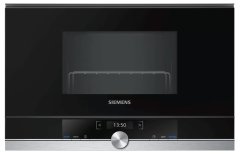 Siemens iQ700 Ankastre Mikrodalga Genişlik 60 cm, paslanmaz çelik BE634LGS1