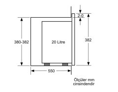 Siemens iQ500 Ankastre Mikrodalga Genişlik 60 cm BE525LMS0