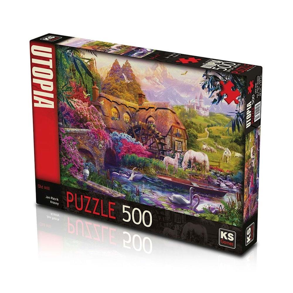 Ks Puzzle 500 Parça Old Mill 20007