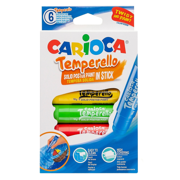 Carioca Temperello Poster Kalemi 6 Renk 42739