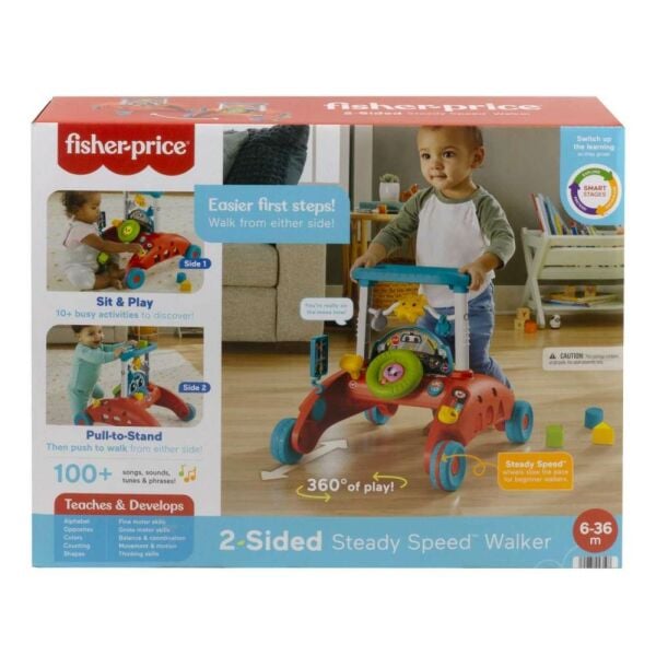 Fisher Price İlk Arabam Çift Yönlü Yürüteç HJP48