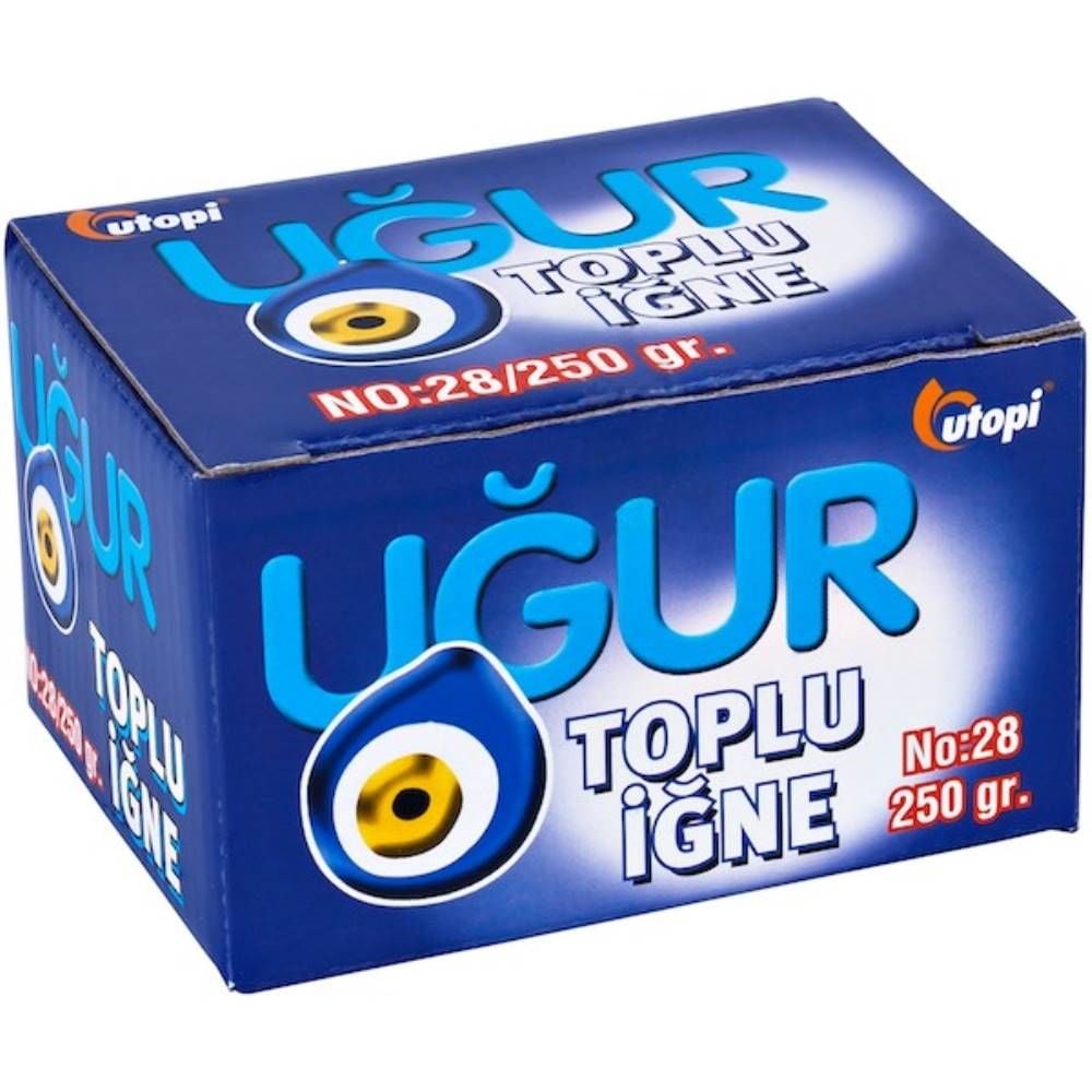 Uğur Toplu İğne No:28 250 Gr 28/250 Brnu3