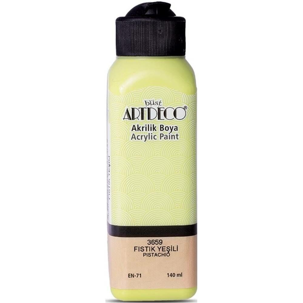 Artdeco Akrilik Boya 140 Ml Fıstık Yeşili Y-070R-3659