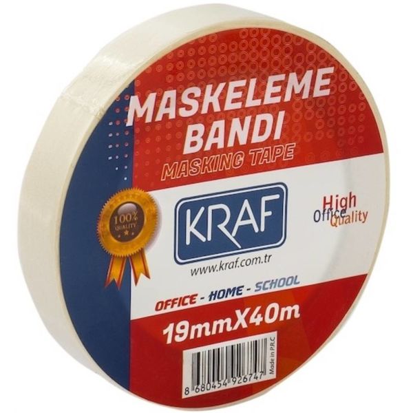 Kraf Maskeleme Bandı 19Mmx40m 4019G