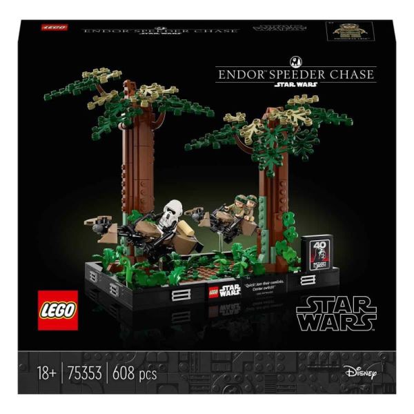 LEGO Star Wars Endor Hız Motoru Takibi Dioraması 75353