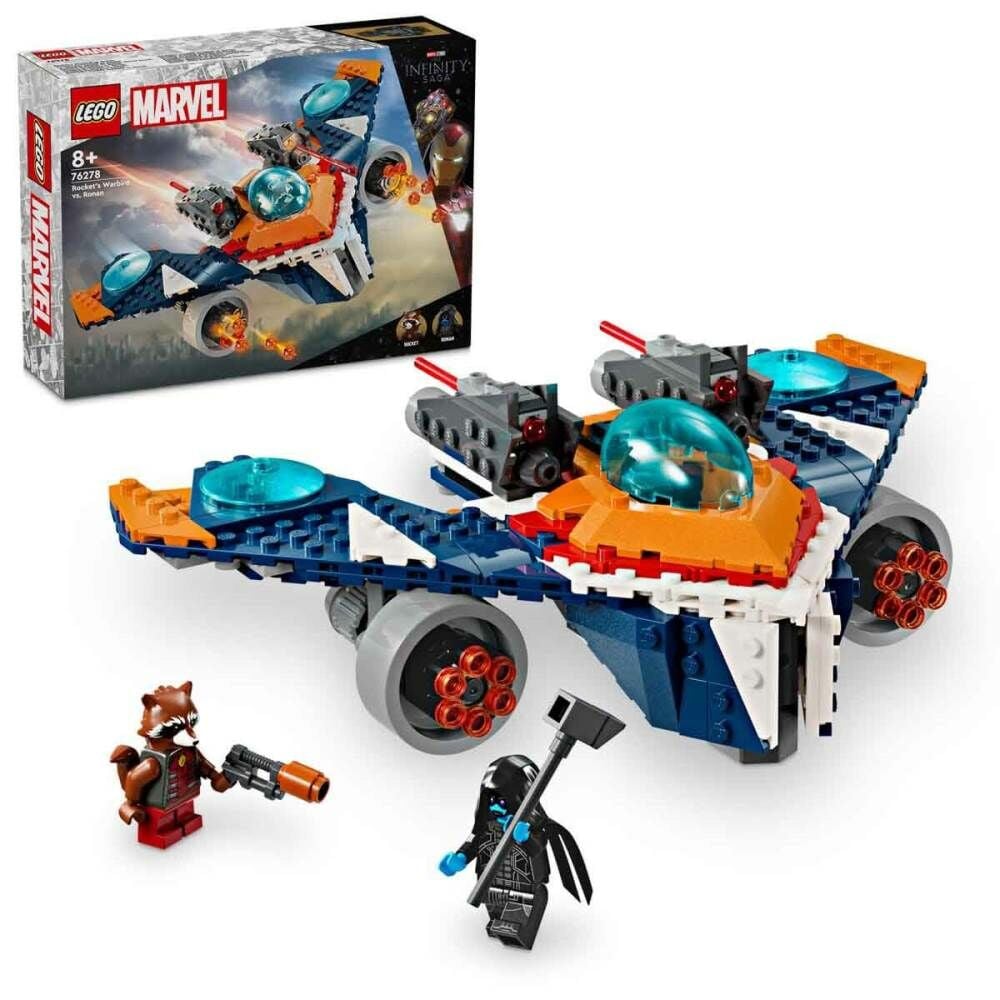 LEGO Marvel Rocketin Warbird Aracı Ronana Karşı 76278