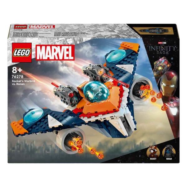 LEGO Marvel Rocketin Warbird Aracı Ronana Karşı 76278