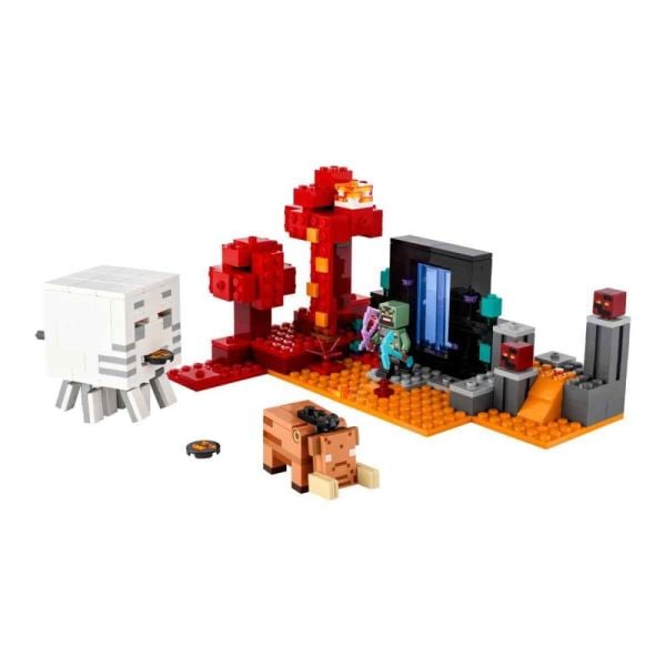 LEGO Minecraft Nether Geçidi Pususu 21255