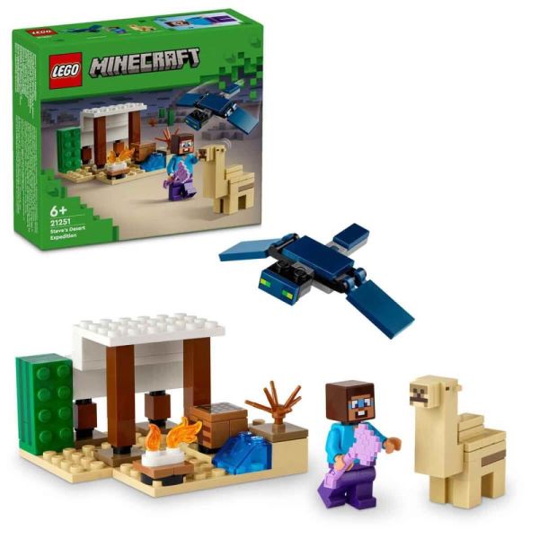 LEGO Minecraft Stevein Çöl Keşfi 21251