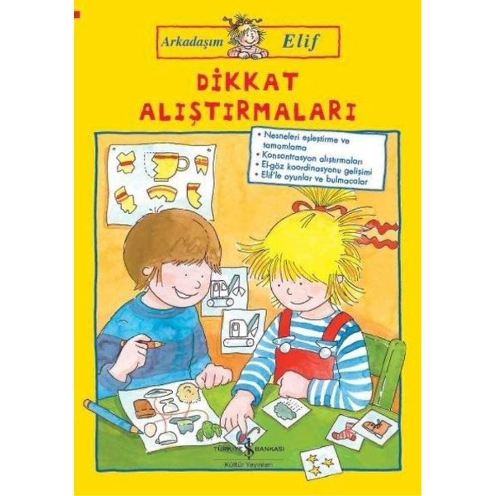 Arkadaşım Elif Dikkat Alıştırmaları