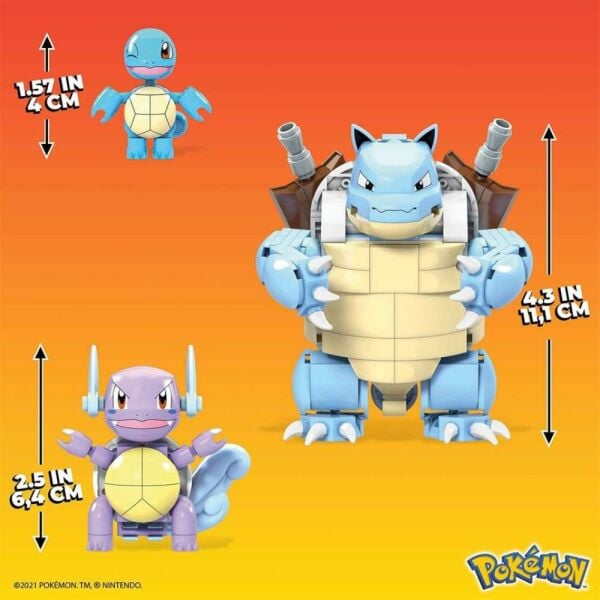 Mega Pokemon Squirtle Dönüşüm Seti HDH93