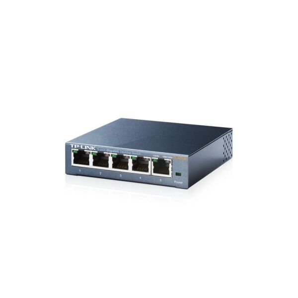 Tp-Link TL-SG105 5 Port 10-100-1000 Mbps Switch Çelik Kasa