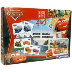 Cars Puzzle 4 in 1 Kutulu 13779