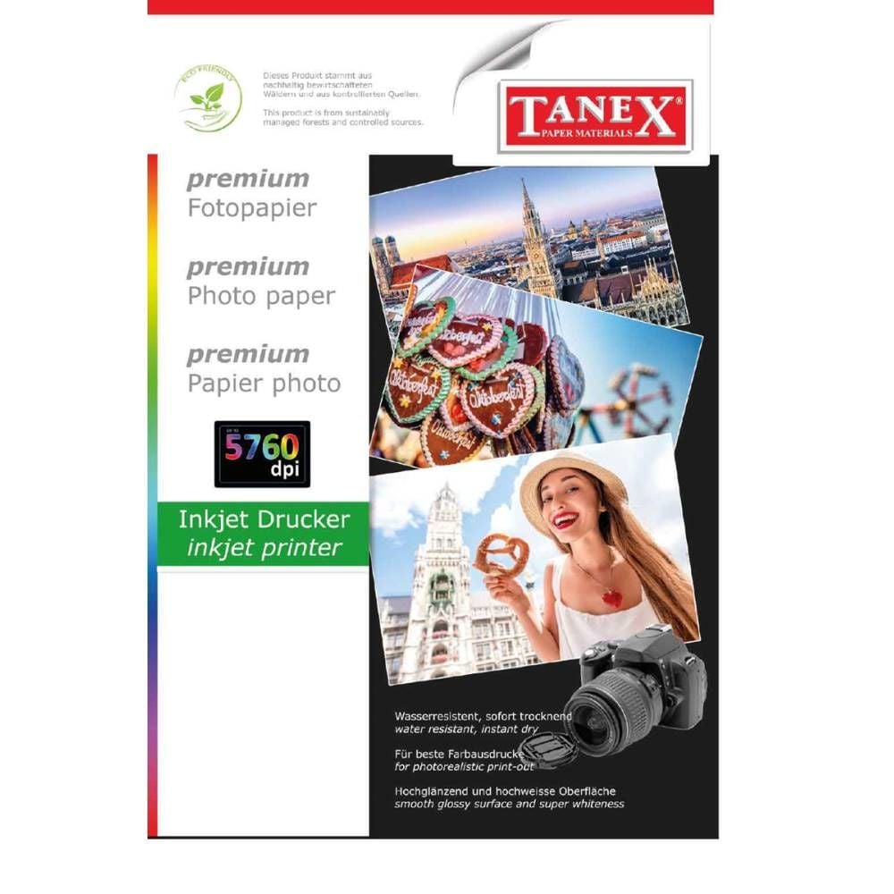 Tanex Fotoğraf Kağıdı A4 180 Gr 25 Li Hc180g-25