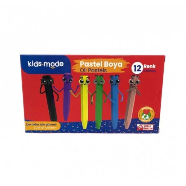 Kids Mode Yağlı Pastel Boya 12 Renk 103