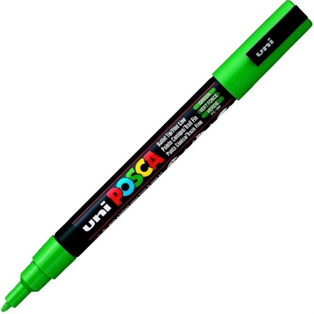 Uniball Posca Boyama Markörü PC-3M 09-1.3 mm Yeşil